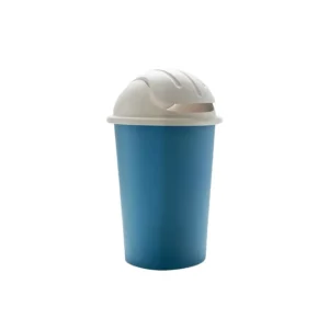 Bote de basura plástico con tapa tipo balancín Alduchi Disponible Ahora